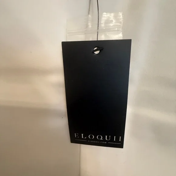 Eloquii Kady White Flat Front Pant NWT - Picture 5 of 5